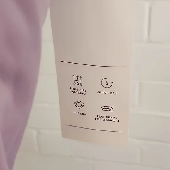 Lavender Athletic Dress, Large - Picture 3 of 9